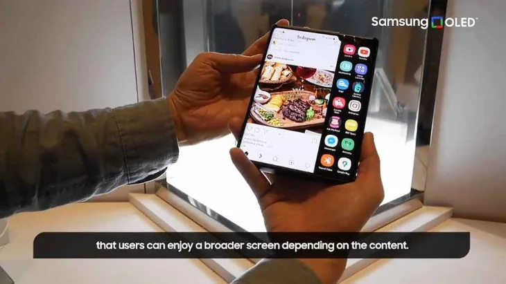 CES 2022: Samsung trình diễn máy tính bảng gập 3, smartphone màn hình cuộn - Ảnh 3. CES 2022: Samsung trình diễn máy tính bảng gập 3, smartphone màn hình cuộn - Ảnh 3.