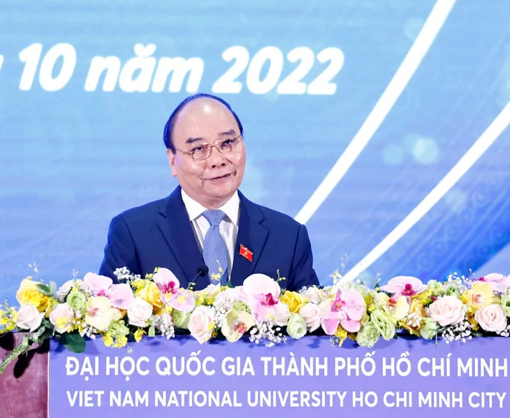 Chủ tịch nước: Đại học phải đi tiên phong về đổi mới sáng tạo - Ảnh 1. Chủ tịch nước: Đại học phải đi tiên phong về đổi mới sáng tạo - Ảnh 1.