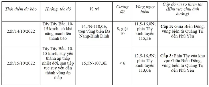Tin áp thấp nhiệt đới khẩn cấp - Ảnh 1.
