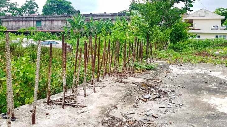 Dự án treo bỏ hoang 2 thập kỷ giữa lòng thành phố - Ảnh 2. Dự án treo bỏ hoang 2 thập kỷ giữa lòng thành phố - Ảnh 2.