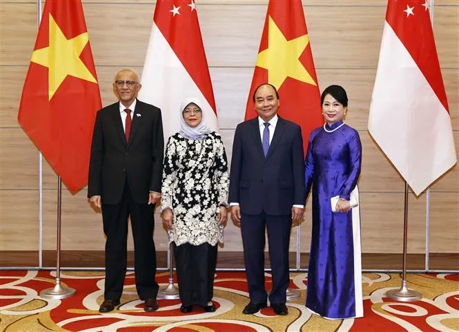 Việt Nam - Singapore hướng tới xây dựng quan hệ Đối tác kinh tế số - kinh tế xanh - Ảnh 1. Việt Nam - Singapore hướng tới xây dựng quan hệ Đối tác kinh tế số - kinh tế xanh - Ảnh 1.