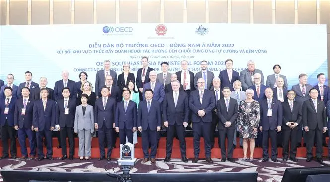 OECD - Đông Nam Á hướng đến chuỗi cung ứng tự cường và bền vững - Ảnh 3. OECD - Đông Nam Á hướng đến chuỗi cung ứng tự cường và bền vững - Ảnh 3.
