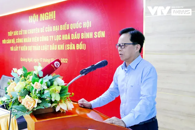 Phó Chủ tịch Quốc hội Trần Quang Phương tiếp xúc cử tri tại Công ty BSR - Ảnh 3. Phó Chủ tịch Quốc hội Trần Quang Phương tiếp xúc cử tri tại Công ty BSR - Ảnh 3.