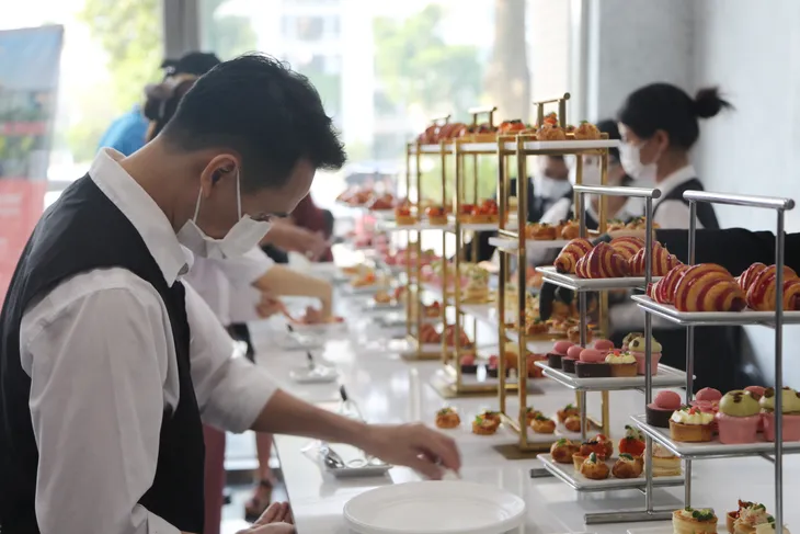 Công đoàn Đài THVN tổ chức mít tinh, hội chợ chào mừng ngày Phụ nữ Việt Nam - Ảnh 7. Công đoàn Đài THVN tổ chức mít tinh, hội chợ chào mừng ngày Phụ nữ Việt Nam - Ảnh 7.