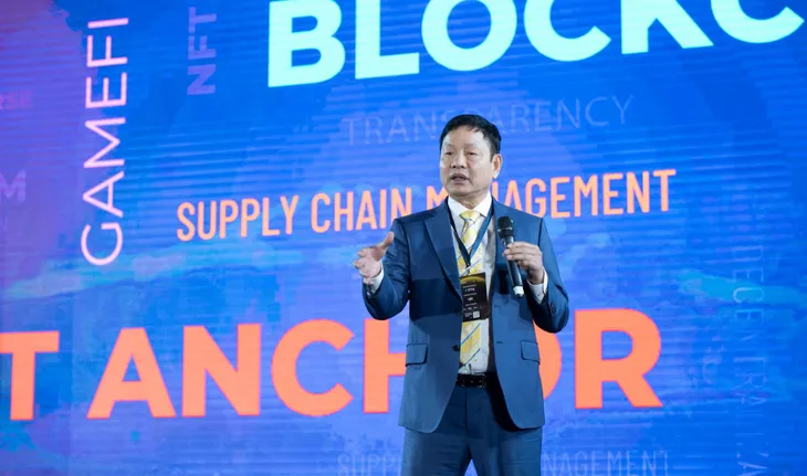FPT trình diễn hệ sinh thái sản phẩm ứng dụng công nghệ blockchain - Ảnh 1. FPT trình diễn hệ sinh thái sản phẩm ứng dụng công nghệ blockchain - Ảnh 1.