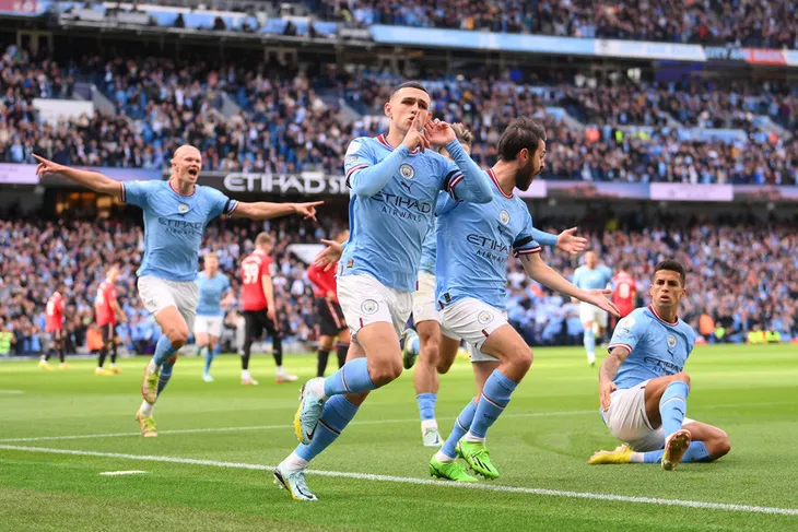 Man City 6-3 MU: Haaland cùng Foden tỏa sáng, Man City hạ gục Quỷ đỏ - Ảnh 3. Man City 6-3 MU: Haaland cùng Foden tỏa sáng, Man City hạ gục Quỷ đỏ - Ảnh 3.