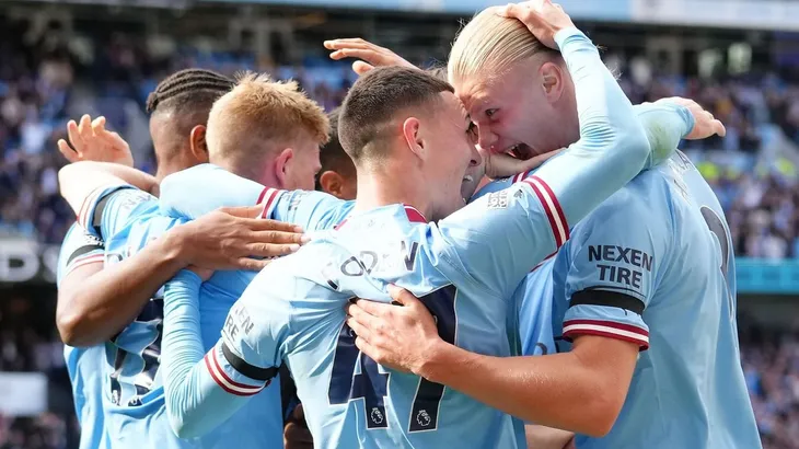 Man City 6-3 MU: Haaland cùng Foden tỏa sáng, Man City hạ gục Quỷ đỏ - Ảnh 2. Man City 6-3 MU: Haaland cùng Foden tỏa sáng, Man City hạ gục Quỷ đỏ - Ảnh 2.