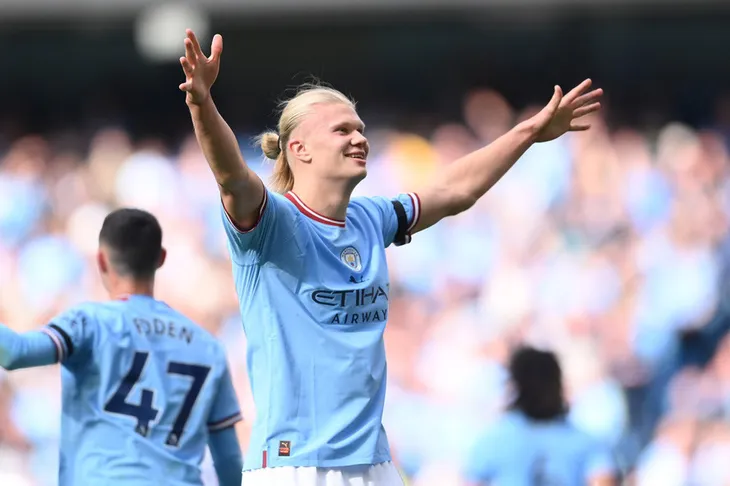 Man City 6-3 MU: Haaland cùng Foden tỏa sáng, Man City hạ gục Quỷ đỏ - Ảnh 4. Man City 6-3 MU: Haaland cùng Foden tỏa sáng, Man City hạ gục Quỷ đỏ - Ảnh 4.