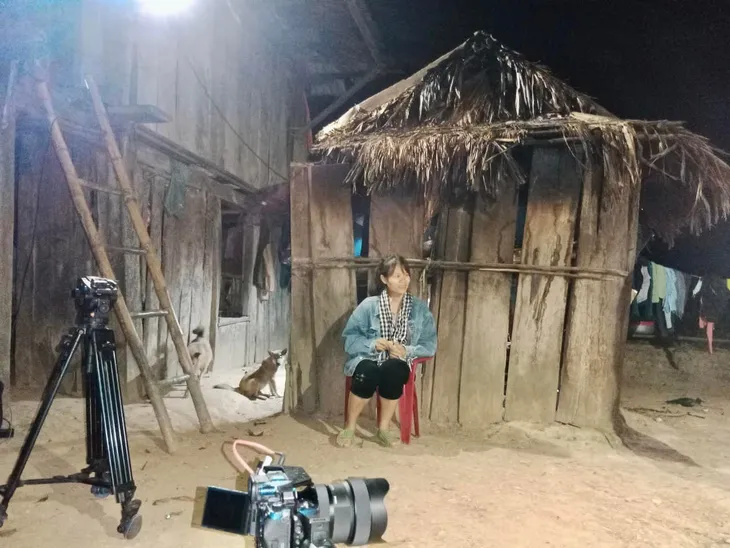 Vẻ đẹp của những bóng hồng VTV sau ống kính máy quay - Ảnh 11. Vẻ đẹp của những bóng hồng VTV sau ống kính máy quay - Ảnh 11.