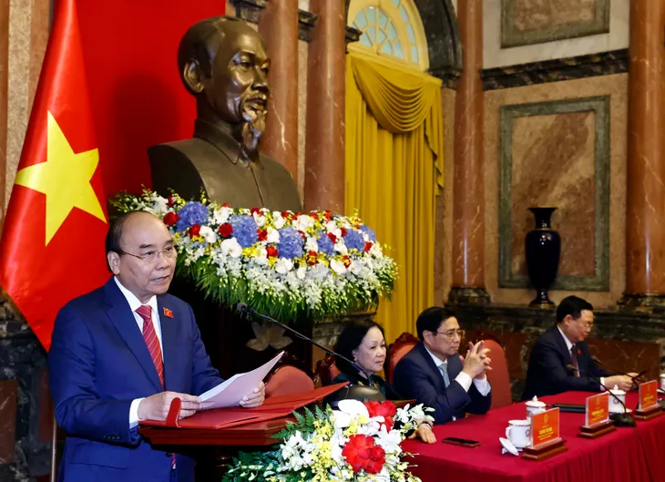 Phụ nữ luôn giữ một vị trí hết sức quan trọng trong hàng nghìn năm dựng nước và giữ nước - Ảnh 1. Phụ nữ luôn giữ một vị trí hết sức quan trọng trong hàng nghìn năm dựng nước và giữ nước - Ảnh 1.