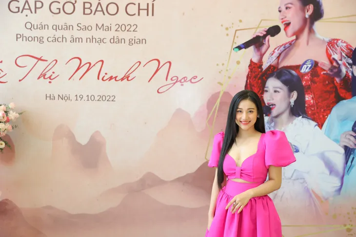 Quán quân Sao Mai 2022 Lê Minh Ngọc: Mong đưa dòng nhạc dân gian đến gần hơn với khán giả - Ảnh 4. Quán quân Sao Mai 2022 Lê Minh Ngọc: Mong đưa dòng nhạc dân gian đến gần hơn với khán giả - Ảnh 4.