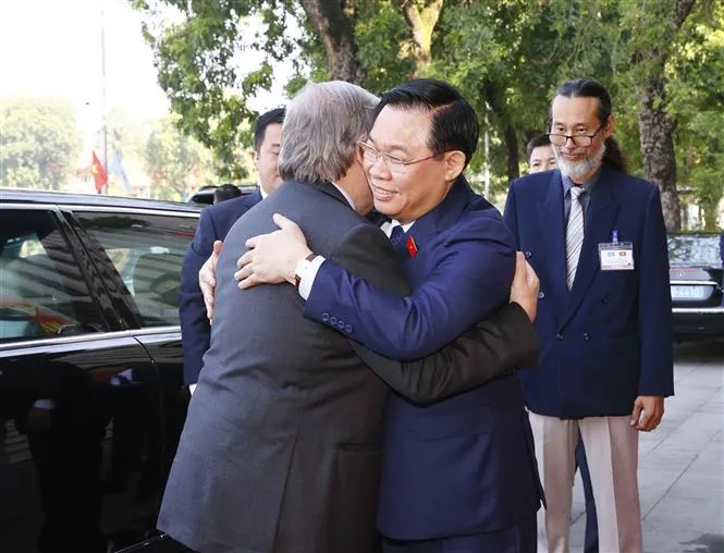 Tổng Thư ký LHQ: Việt Nam có thể tự hào vì tiếng nói được tất cả các quốc gia tôn trọng - Ảnh 1. Tổng Thư ký LHQ: Việt Nam có thể tự hào vì tiếng nói được tất cả các quốc gia tôn trọng - Ảnh 1.