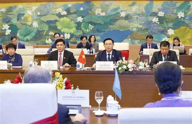 Tổng Thư ký LHQ: Việt Nam có thể tự hào vì tiếng nói được tất cả các quốc gia tôn trọng - Ảnh 7. Tổng Thư ký LHQ: Việt Nam có thể tự hào vì tiếng nói được tất cả các quốc gia tôn trọng - Ảnh 7.