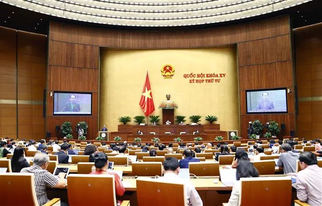 Kỳ họp thứ Tư, Quốc hội khóa XV: Mở rộng các hình thức công khai dân chủ cơ sở - Ảnh 1. Kỳ họp thứ Tư, Quốc hội khóa XV: Mở rộng các hình thức công khai dân chủ cơ sở - Ảnh 1.