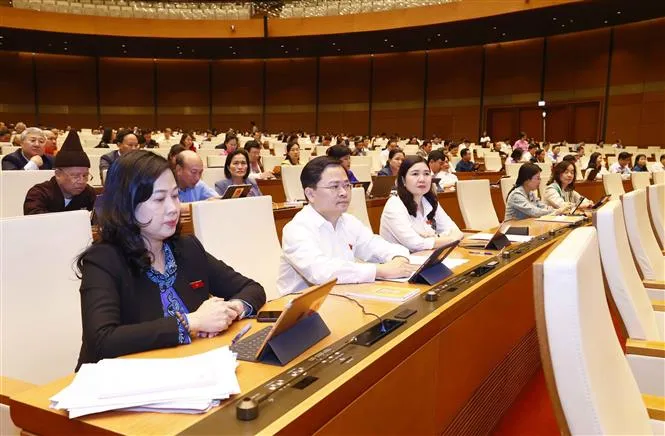 Kỳ họp thứ Tư, Quốc hội khóa XV: Mở rộng các hình thức công khai dân chủ cơ sở - Ảnh 2. Kỳ họp thứ Tư, Quốc hội khóa XV: Mở rộng các hình thức công khai dân chủ cơ sở - Ảnh 2.