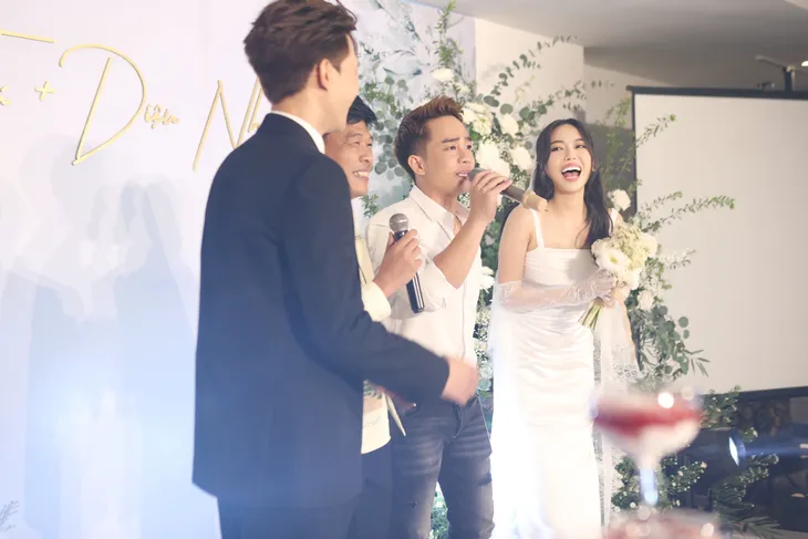 Diệu Nhi - Anh Tú song ca trong tiệc cưới ở Hà Nội - Ảnh 15. Diệu Nhi - Anh Tú song ca trong tiệc cưới ở Hà Nội - Ảnh 15.
