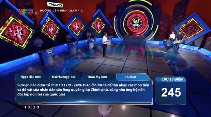 Đường lên đỉnh Olympia 23: Nam sinh Huế băng băng về đích, ghi danh vào cuộc thi Tháng đầu tiên - Ảnh 2. Đường lên đỉnh Olympia 23: Nam sinh Huế băng băng về đích, ghi danh vào cuộc thi Tháng đầu tiên - Ảnh 2.