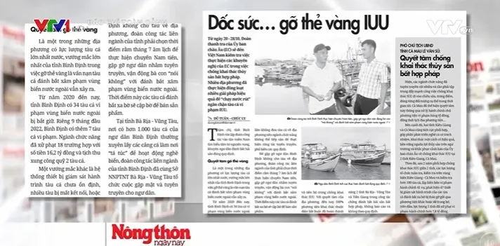 Dốc sức gỡ thẻ vàng IUU - Ảnh 2. Dốc sức gỡ thẻ vàng IUU - Ảnh 2.