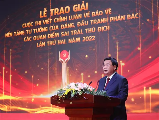 Đẩy mạnh công tác bảo vệ nền tảng tư tưởng của Đảng - Ảnh 2. Đẩy mạnh công tác bảo vệ nền tảng tư tưởng của Đảng - Ảnh 2.
