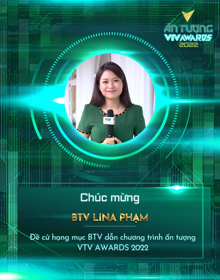 Lina Phạm - ứng viên mới trong đường đua Biên tập viên ấn tượng của VTV Awards - Ảnh 2. Lina Phạm - ứng viên mới trong đường đua Biên tập viên ấn tượng của VTV Awards - Ảnh 2.