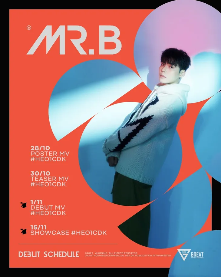 Mr.B tung dự án cover cuối cùng trước thềm debut - Ảnh 2. Mr.B tung dự án cover cuối cùng trước thềm debut - Ảnh 2.