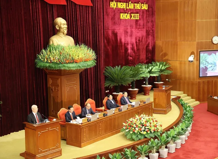 Hội nghị Trung ương 6, khóa XIII quyết định nhiều vấn đề quan trọng - Ảnh 1. Hội nghị Trung ương 6, khóa XIII quyết định nhiều vấn đề quan trọng - Ảnh 1.