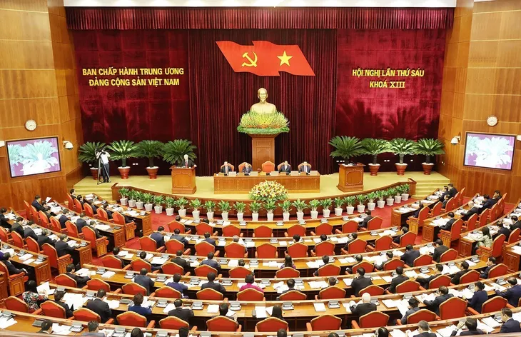 Toàn văn bài Phát biểu của Tổng Bí thư Nguyễn Phú Trọng khai mạc Hội nghị Trung ương 6 khóa XIII - Ảnh 2. Toàn văn bài Phát biểu của Tổng Bí thư Nguyễn Phú Trọng khai mạc Hội nghị Trung ương 6 khóa XIII - Ảnh 2.