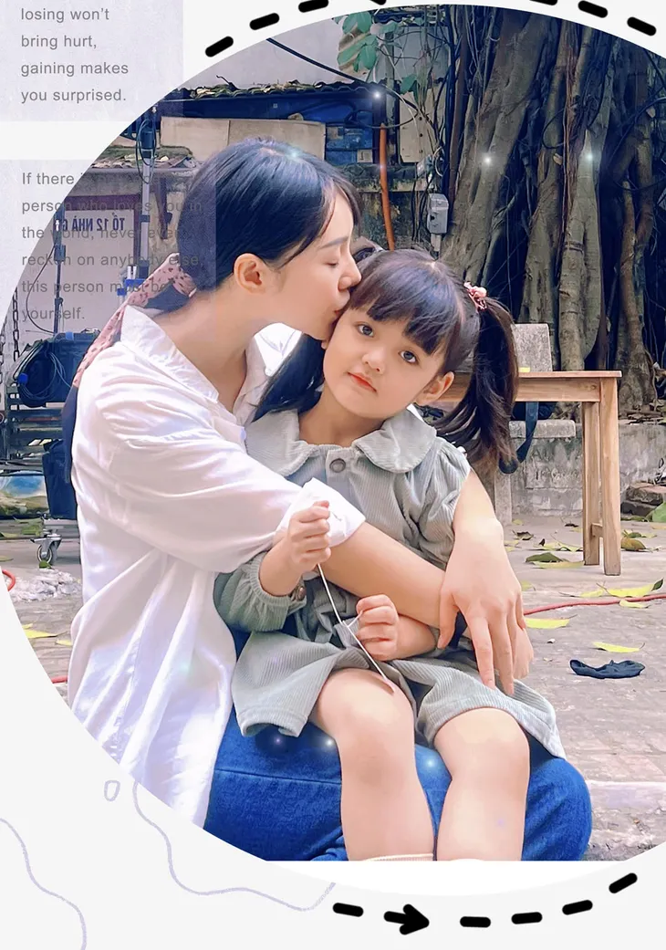 Quỳnh Kool lần đầu làm mẹ trên phim - Ảnh 1. Quỳnh Kool lần đầu làm mẹ trên phim - Ảnh 1.