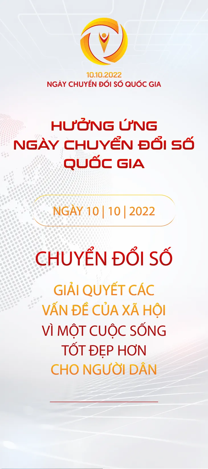 Bộ Thông tin và Truyền thông phổ cập bộ nhận diện Ngày Chuyển đổi số quốc gia 10/10 - Ảnh 6. Bộ Thông tin và Truyền thông phổ cập bộ nhận diện Ngày Chuyển đổi số quốc gia 10/10 - Ảnh 6.