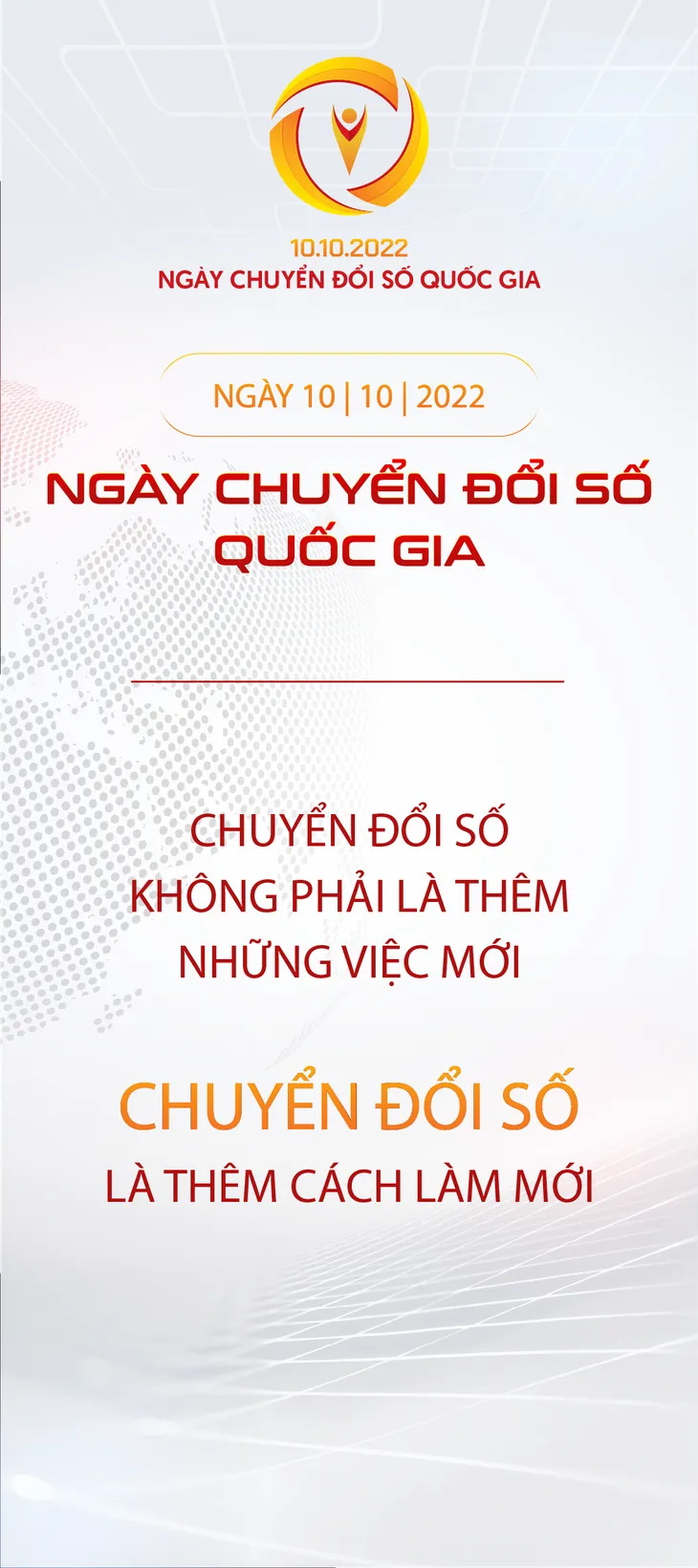 Bộ Thông tin và Truyền thông phổ cập bộ nhận diện Ngày Chuyển đổi số quốc gia 10/10 - Ảnh 5. Bộ Thông tin và Truyền thông phổ cập bộ nhận diện Ngày Chuyển đổi số quốc gia 10/10 - Ảnh 5.