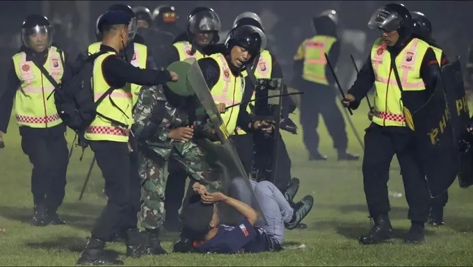 Liên đoàn bóng đá Indonesia phạt nặng CLB để xảy ra sự cố chết người - Ảnh 2. Liên đoàn bóng đá Indonesia phạt nặng CLB để xảy ra sự cố chết người - Ảnh 2.