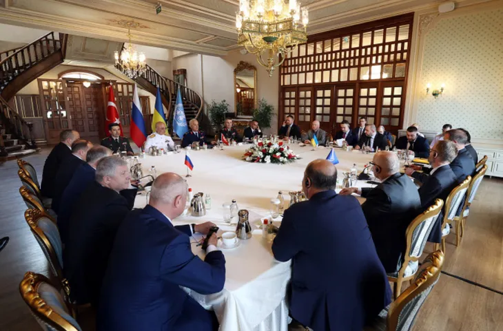 Ukraine đàm phán gia hạn thỏa thuận xuất khẩu ngũ cốc - Ảnh 1. Ukraine đàm phán gia hạn thỏa thuận xuất khẩu ngũ cốc - Ảnh 1.