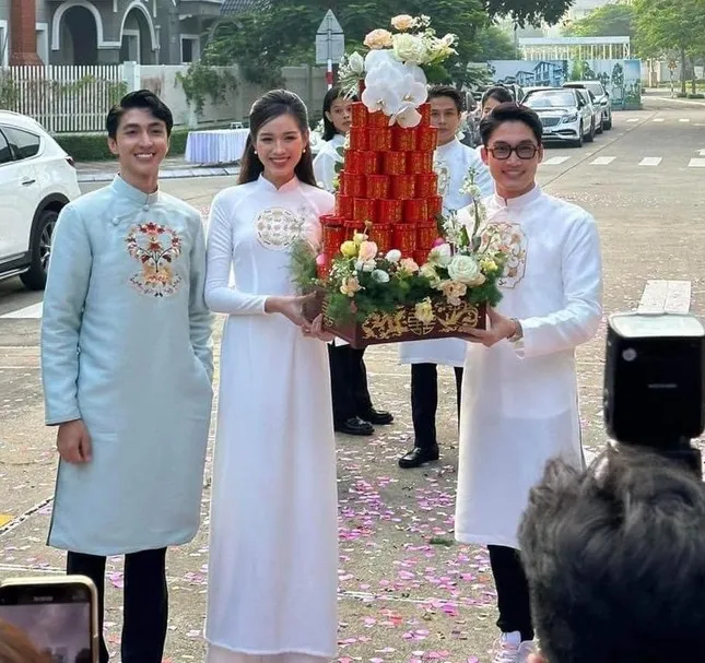 Bình An - Phương Nga tổ chức lễ ăn hỏi - Ảnh 6. Bình An - Phương Nga tổ chức lễ ăn hỏi - Ảnh 6.