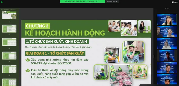 110 dự án lọt vào Bán kết Cuộc thi Dự án khởi nghiệp thanh niên nông thôn năm 2022 - Ảnh 4.