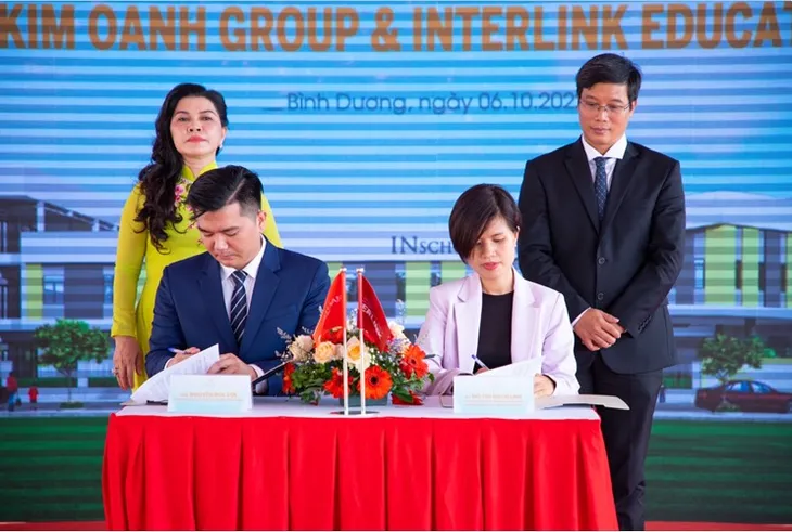 INschool Bến Cát: Dự án tâm huyết của Interlink Education và Kim Oanh Group - Ảnh 1. INschool Bến Cát: Dự án tâm huyết của Interlink Education và Kim Oanh Group - Ảnh 1.