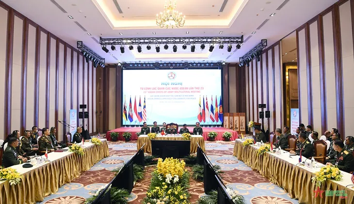 Khai mạc Hội nghị Tư lệnh Lục quân các nước ASEAN lần thứ 23 - Ảnh 11. Khai mạc Hội nghị Tư lệnh Lục quân các nước ASEAN lần thứ 23 - Ảnh 11.