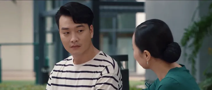 Thông gia ngõ hẹp - Tập 17: Bà Nhật khuyên Phan đừng nên buông tay Linh - Ảnh 6.