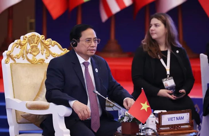 Thủ tướng Phạm Minh Chính tham dự Đối thoại Toàn cầu ASEAN lần thứ 2 - Ảnh 3. Thủ tướng Phạm Minh Chính tham dự Đối thoại Toàn cầu ASEAN lần thứ 2 - Ảnh 3.