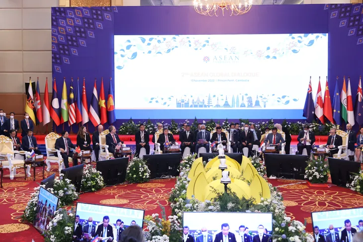 Thủ tướng Phạm Minh Chính tham dự Đối thoại Toàn cầu ASEAN lần thứ 2 - Ảnh 1. Thủ tướng Phạm Minh Chính tham dự Đối thoại Toàn cầu ASEAN lần thứ 2 - Ảnh 1.