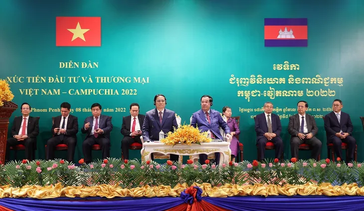 Thủ tướng Phạm Minh Chính về tới Hà Nội, kết thúc chuyến công tác tại Campuchia - Ảnh 5. Thủ tướng Phạm Minh Chính về tới Hà Nội, kết thúc chuyến công tác tại Campuchia - Ảnh 5.