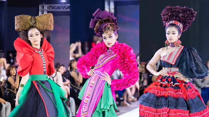 BST Việt gây tiếng vang tại Bangkok Kids International Fashion Week 2022 - Ảnh 2. BST Việt gây tiếng vang tại Bangkok Kids International Fashion Week 2022 - Ảnh 2.