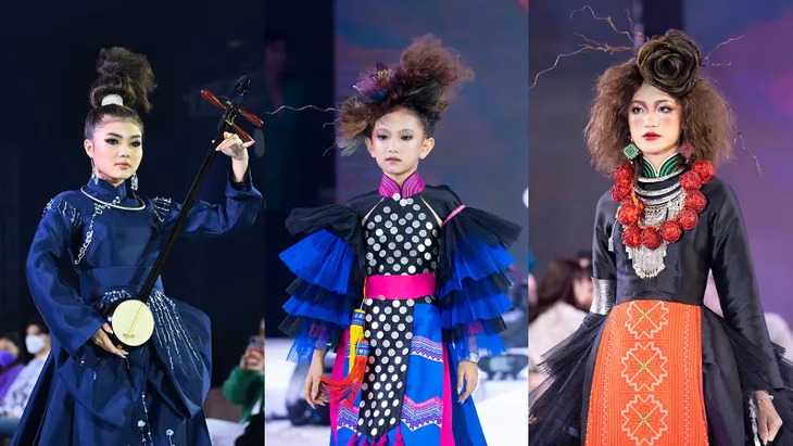 BST Việt gây tiếng vang tại Bangkok Kids International Fashion Week 2022 - Ảnh 3. BST Việt gây tiếng vang tại Bangkok Kids International Fashion Week 2022 - Ảnh 3.