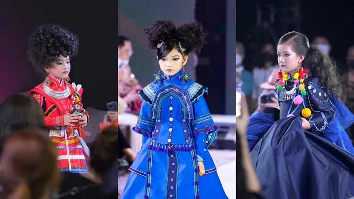 BST Việt gây tiếng vang tại Bangkok Kids International Fashion Week 2022 - Ảnh 4. BST Việt gây tiếng vang tại Bangkok Kids International Fashion Week 2022 - Ảnh 4.