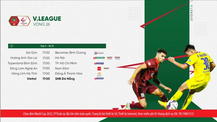 V.League 2022: Kịch tính ngày hạ màn trên VTV, VTVcab - Ảnh 3. V.League 2022: Kịch tính ngày hạ màn trên VTV, VTVcab - Ảnh 3.