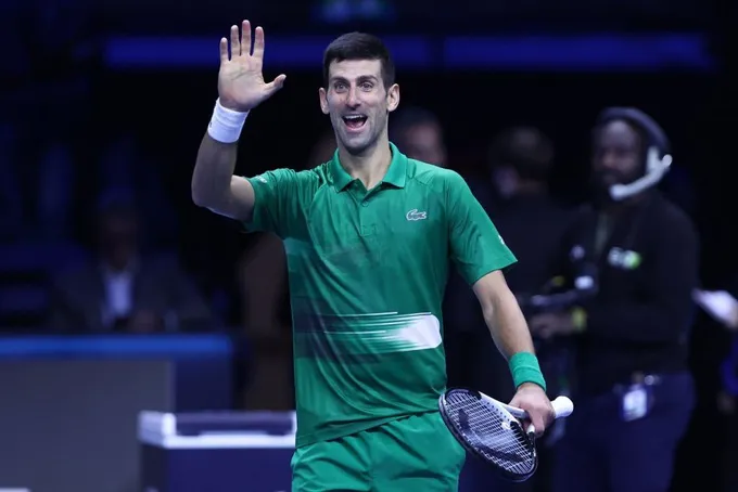 Novak Djokovic vào bán kết ATP Finals 2022 - Ảnh 1. Novak Djokovic vào bán kết ATP Finals 2022 - Ảnh 1.