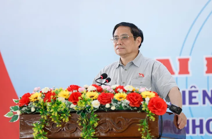 Thủ tướng Phạm Minh Chính: Càng khó khăn, phức tạp càng phải đoàn kết thống nhất - Ảnh 1. Thủ tướng Phạm Minh Chính: Càng khó khăn, phức tạp càng phải đoàn kết thống nhất - Ảnh 1.