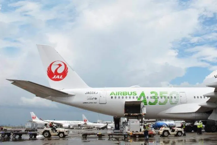 Japan Airlines thực hiện chuyến bay không phát thải đầu tiên tại Nhật Bản - Ảnh 1. Japan Airlines thực hiện chuyến bay không phát thải đầu tiên tại Nhật Bản - Ảnh 1.