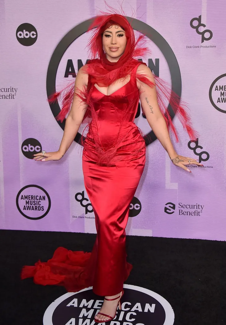 Thảm đỏ AMAs 2022: Gia đình Pink nổi bật, Kim Petras gợi nhớ đến Britney Spears - Ảnh 8. Thảm đỏ AMAs 2022: Gia đình Pink nổi bật, Kim Petras gợi nhớ đến Britney Spears - Ảnh 8.