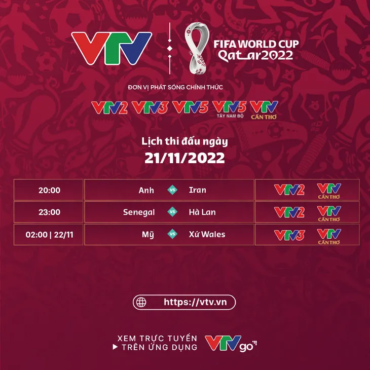 Lịch thi đấu World Cup 2022 ngày 21/11: ĐT Anh xuất trận - Ảnh 1. Lịch thi đấu World Cup 2022 ngày 21/11: ĐT Anh xuất trận - Ảnh 1.