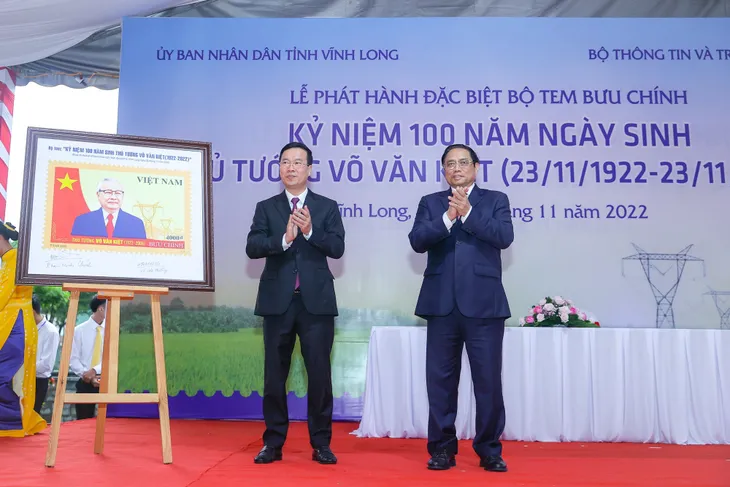Thủ tướng Phạm Minh Chính dự các hoạt động kỷ niệm 100 năm Ngày sinh đồng chí Võ Văn Kiệt - Ảnh 2. Thủ tướng Phạm Minh Chính dự các hoạt động kỷ niệm 100 năm Ngày sinh đồng chí Võ Văn Kiệt - Ảnh 2.